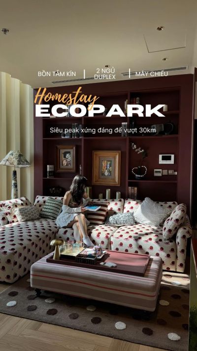 Miên Cổ Tích – Duplex Ecopark 3 Phòng Ngủ