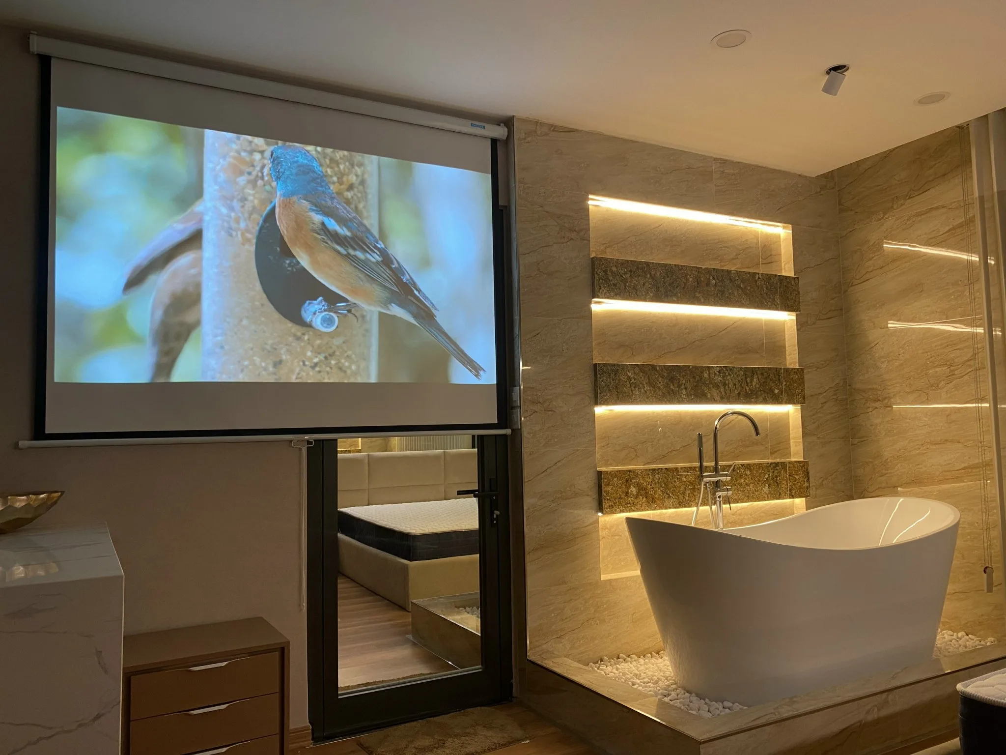 Studio Mystery 34m2, có bồn tắm view biển hồ