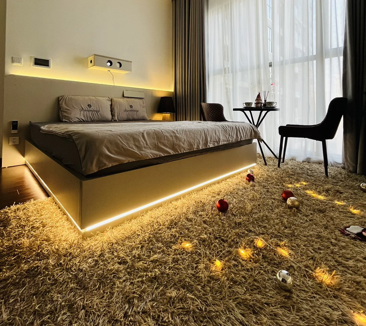 Căn hộ Masteri Waterfront có máy chiếu