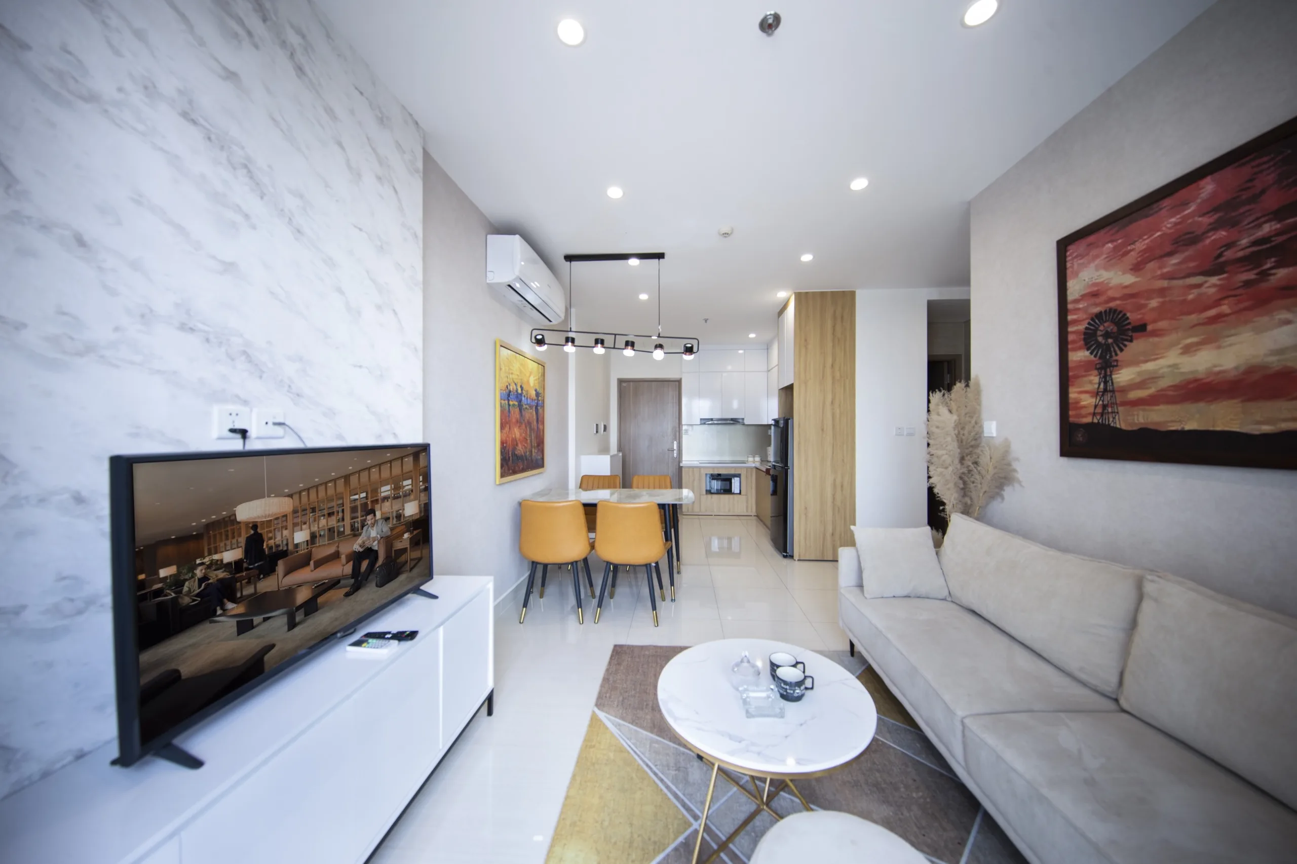 2n1vs Sunset 55m2 toà S3.01, view thoáng hồ và biệt thự, gần công viên trung tâm Vinhomes smart city