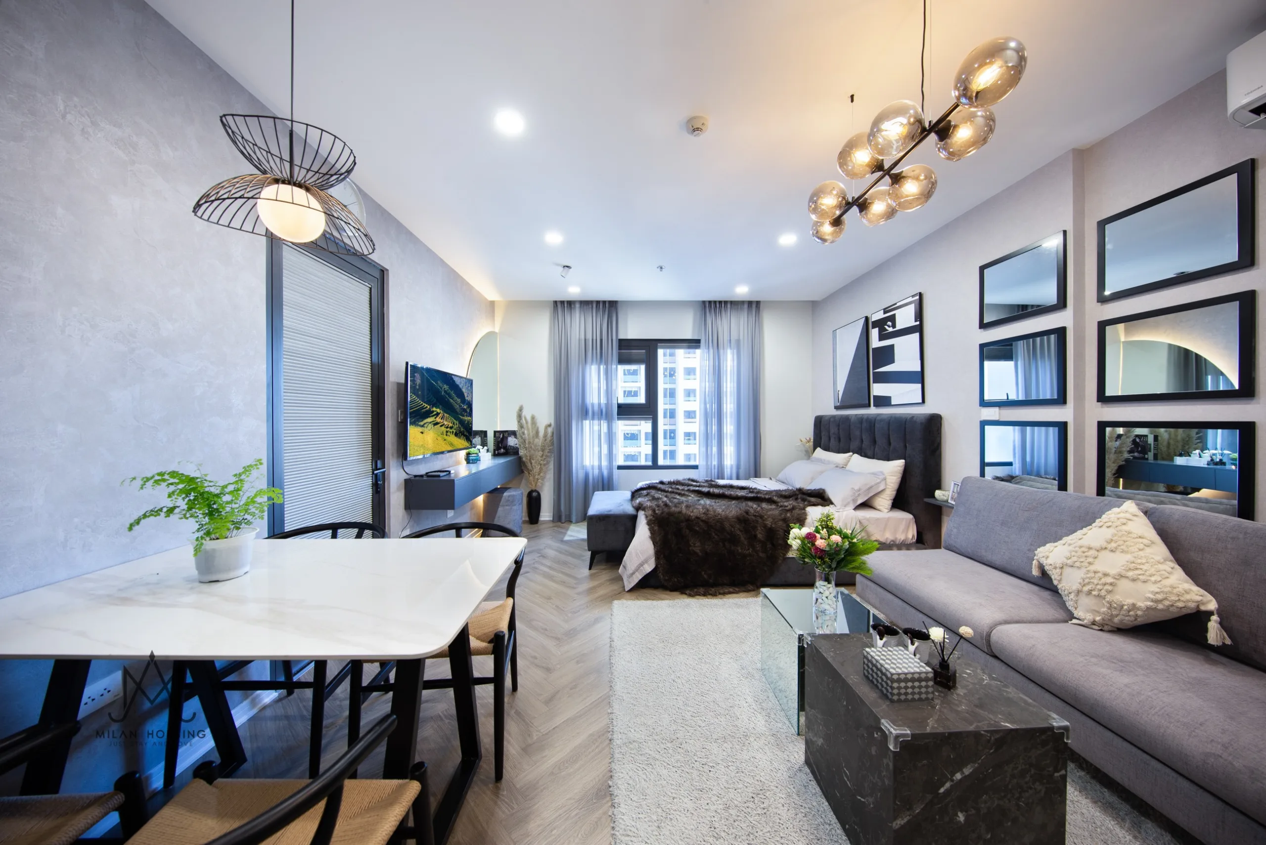 Studio Iluna 34m2 toà I4 Imperia, tầng 23 view Biển Hồ
