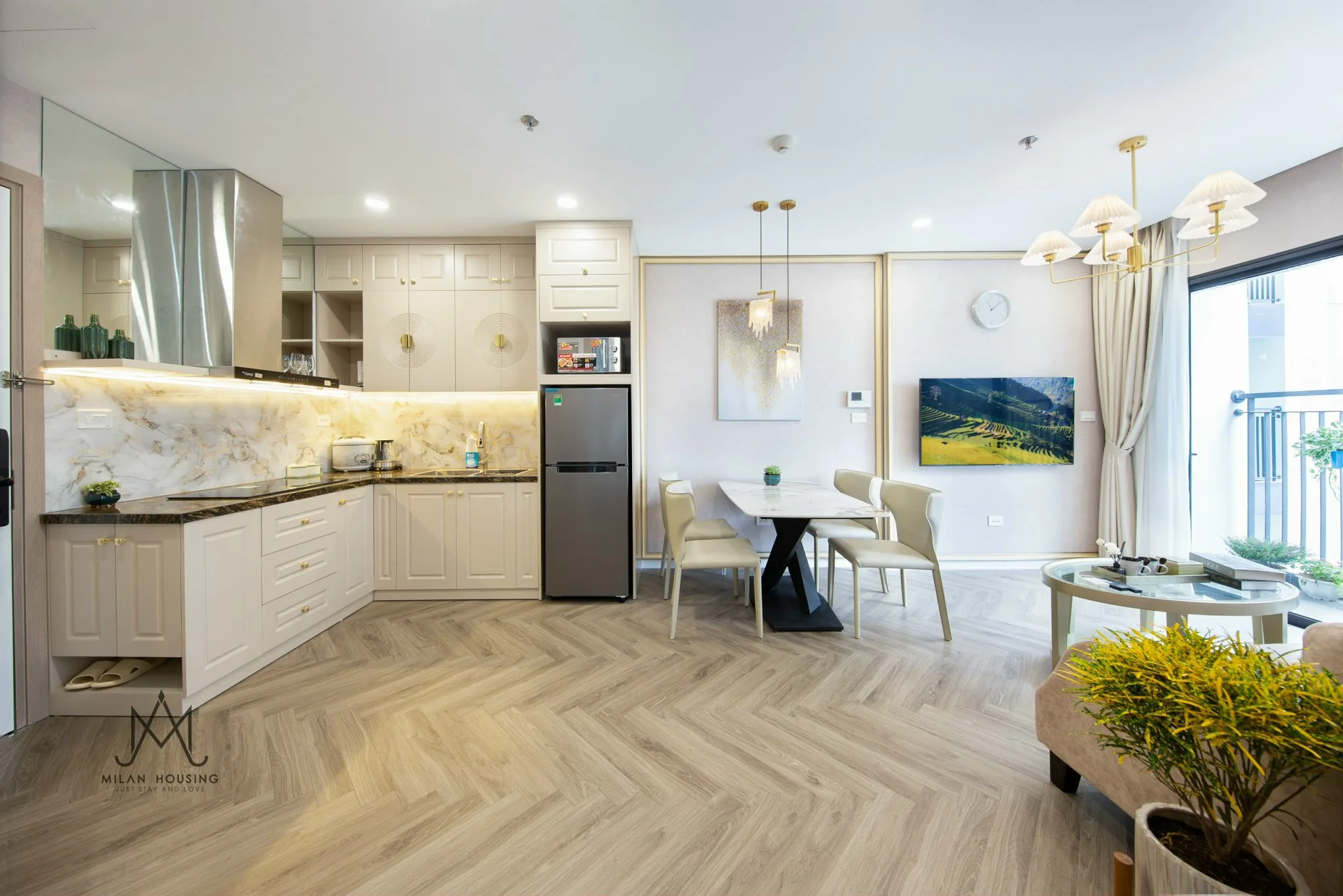 1Pn Elegant, 46m2 có bồn tắm View Biển hồ