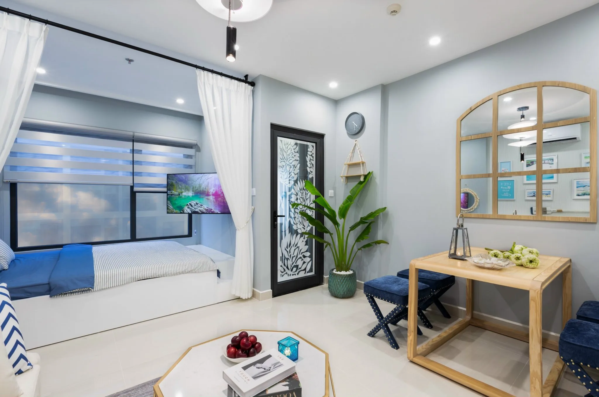 Studio Biển Xanh, 34m2 Toà S302  view hồ hoa súng