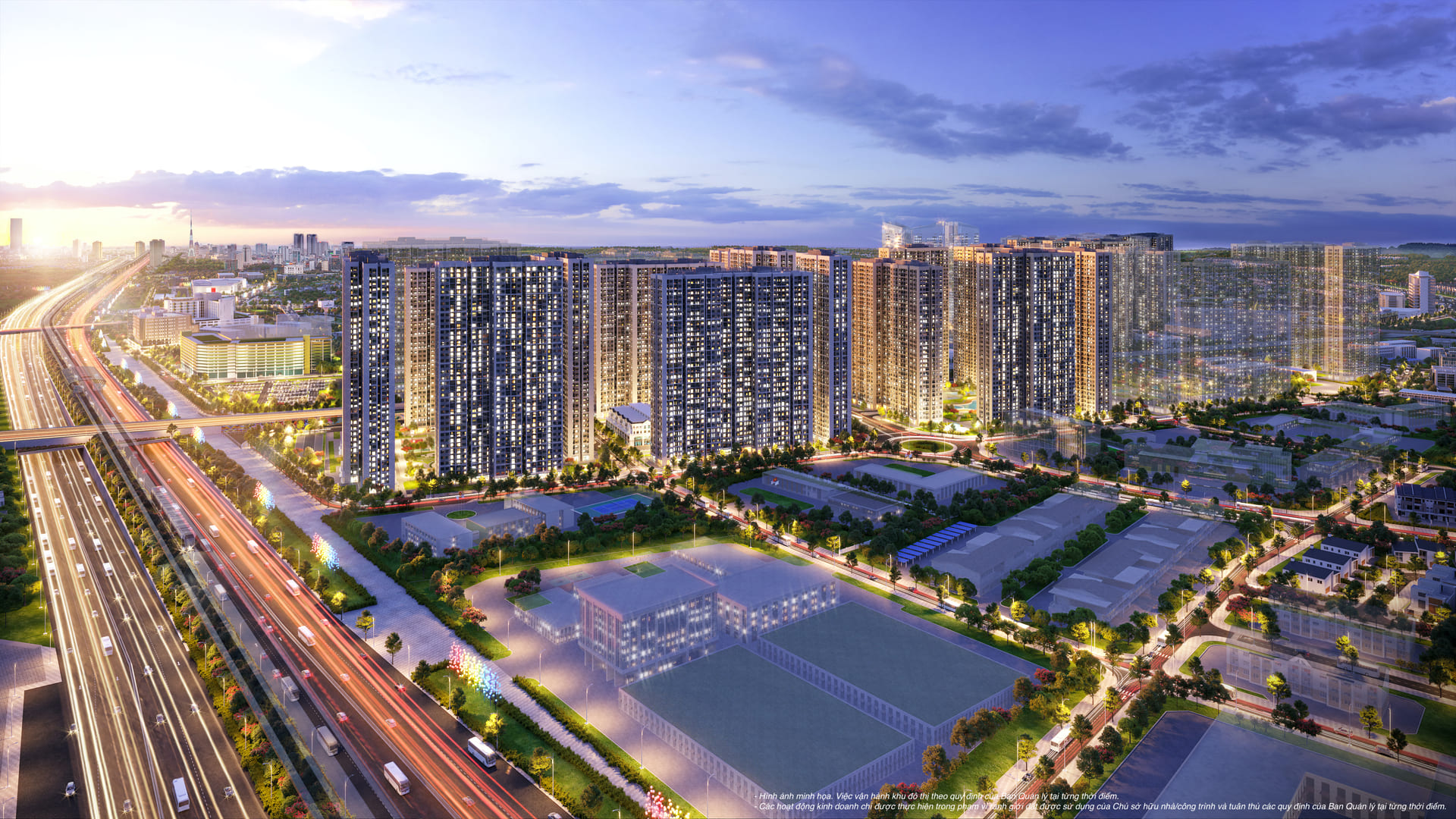 Mức phí dịch vụ hàng tháng tại Vinhomes Smart City