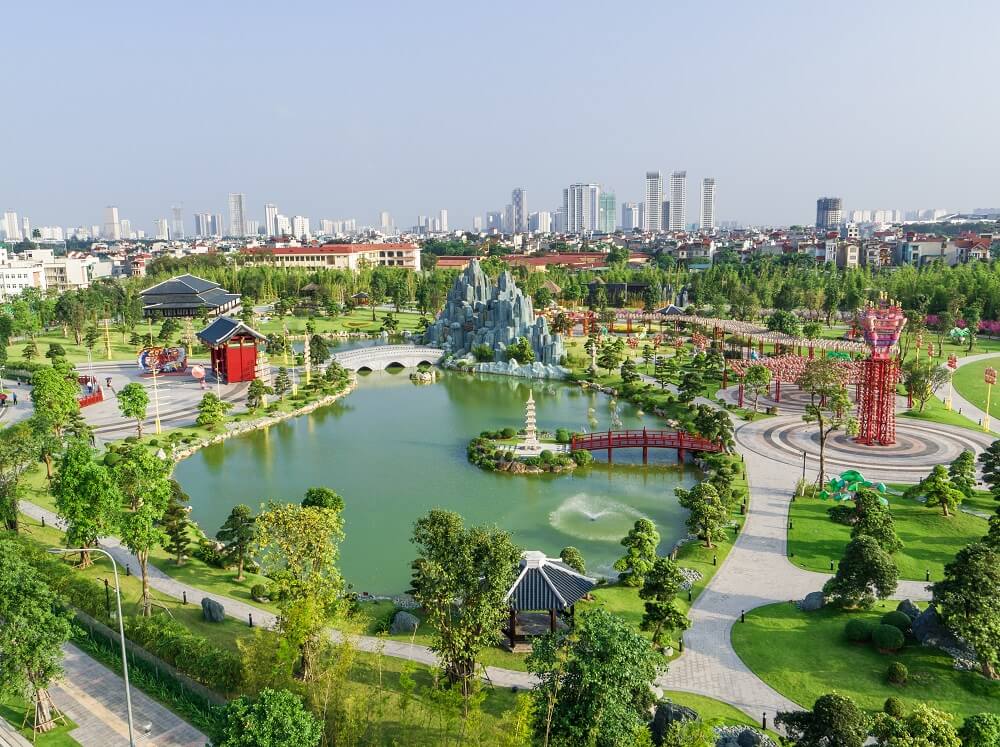 Vườn Nhật Vinhomes Smart City - Check in không giới hạn với cảnh quan mê hoặc
