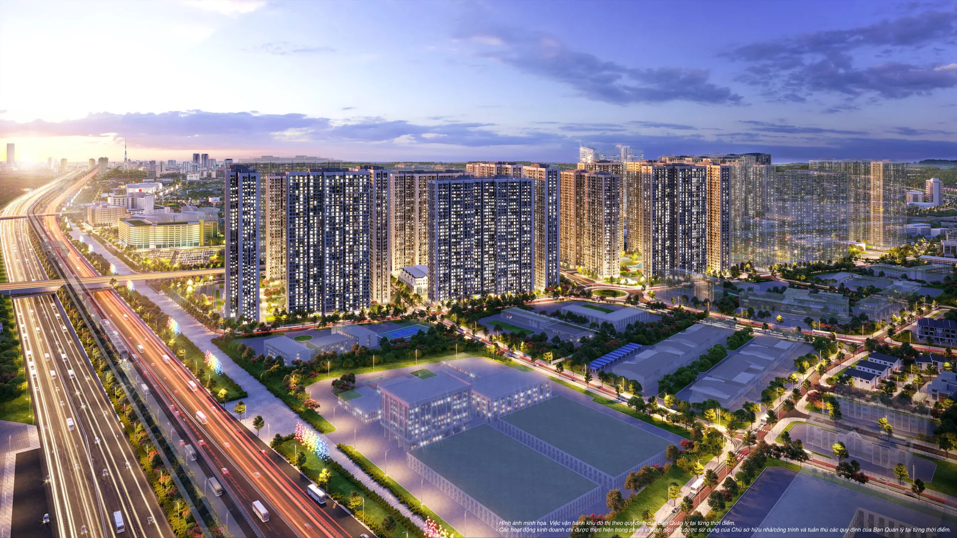 Mức phí dịch vụ hàng tháng tại Vinhomes Smart City