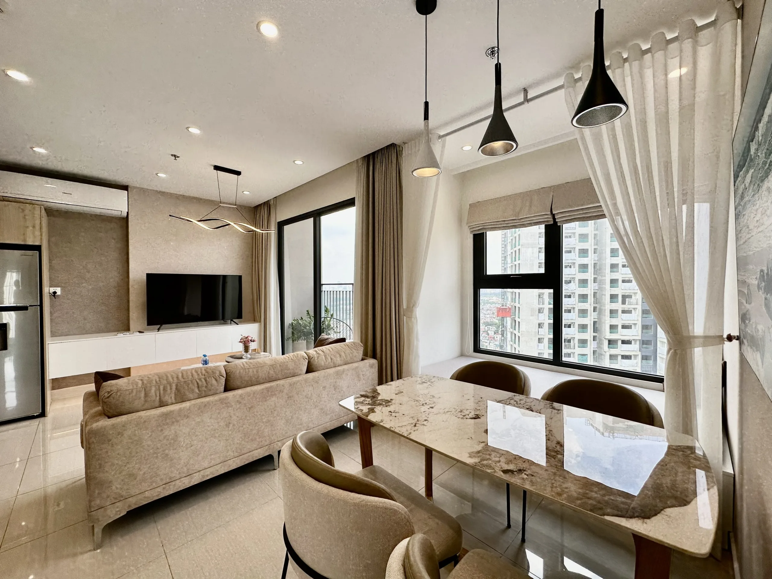 (PARK VIEW) 2N2WC+ phân khu S3 Homestay Vinhomes Smart City