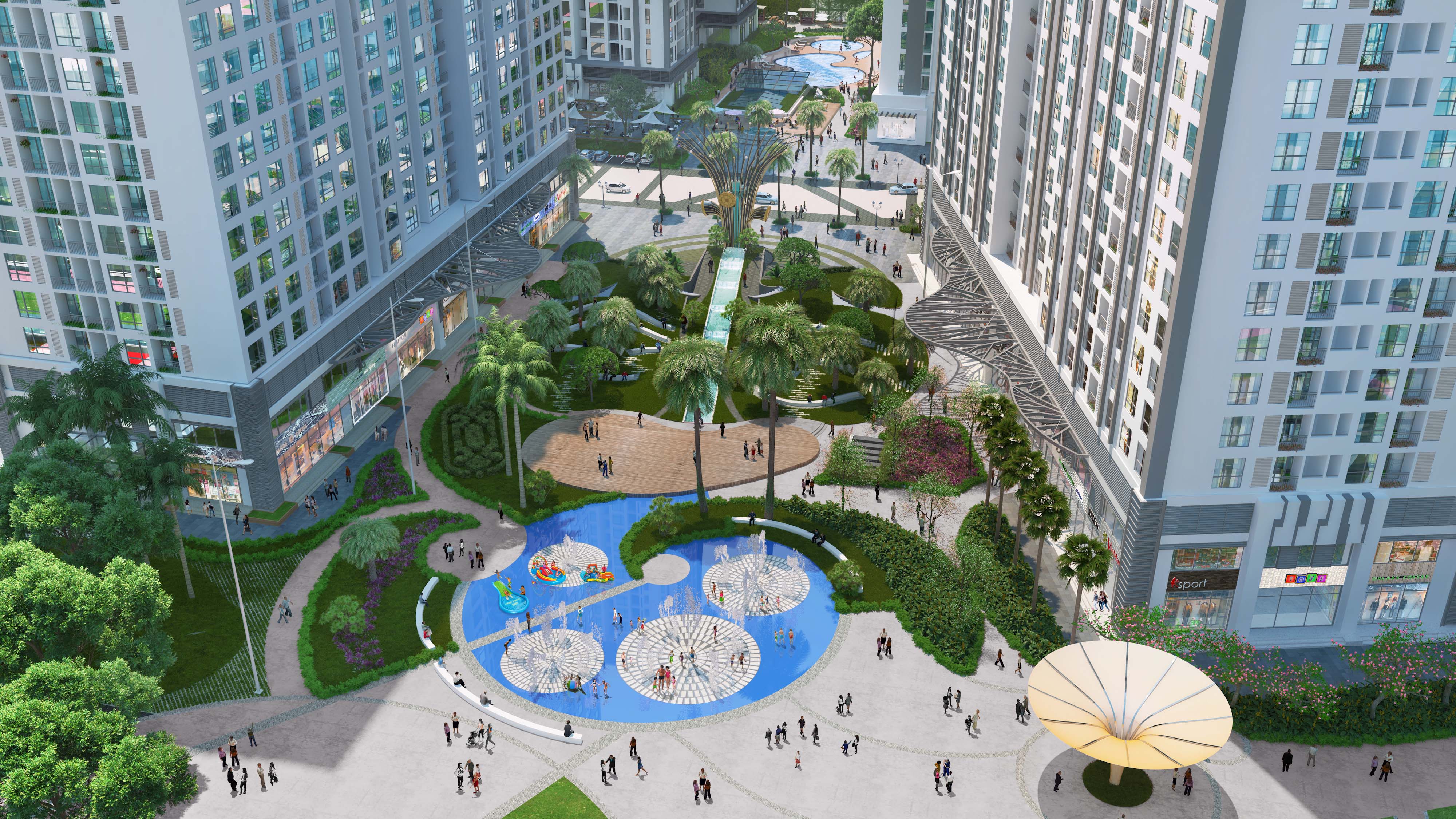 Tiện ích căn hộ Homestay Times City Hà Nội - review chi tiết