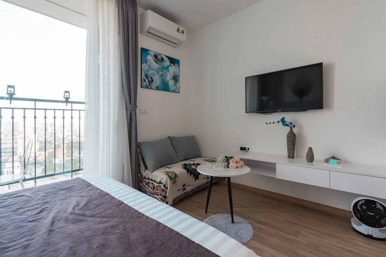 Homestay Vinhomes Green Bay - Studio View Hồ