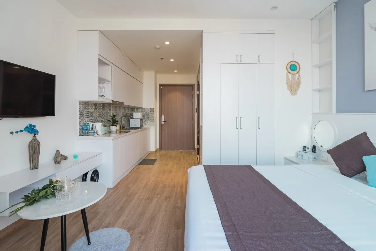 Homestay Vinhomes Green Bay - Studio View Hồ