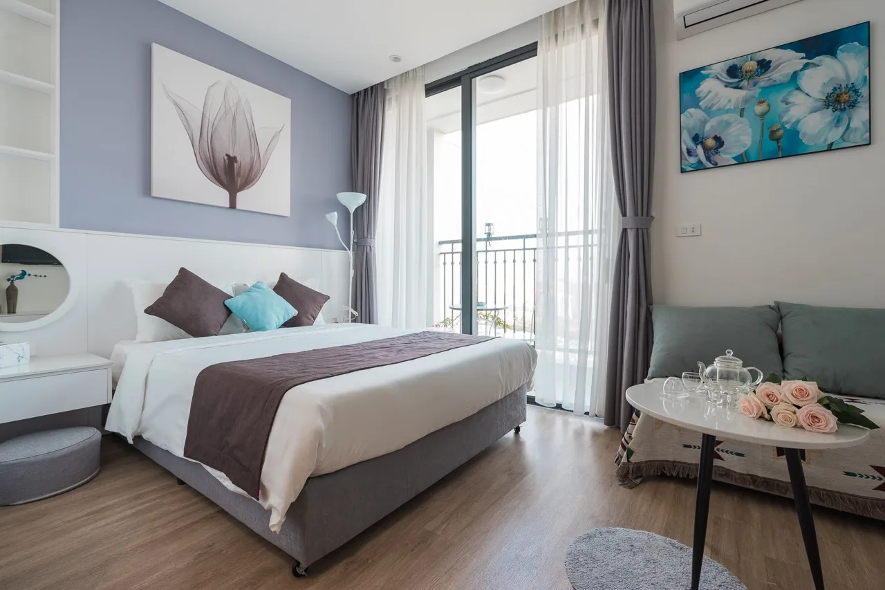 Homestay Vinhomes Green Bay - Studio View Hồ