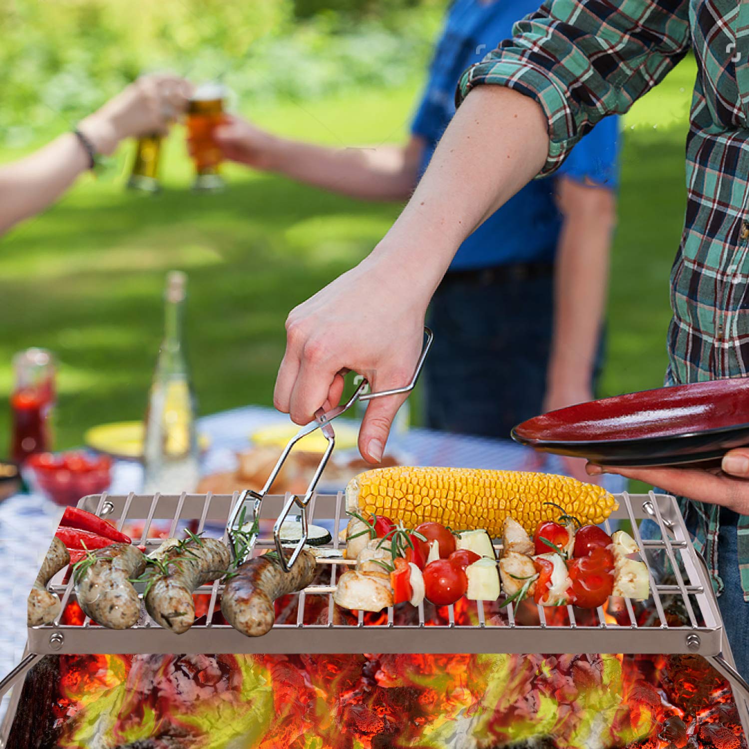 Nướng BBQ tại Homestay Vinhomes Greenbay - Trải nghiệm vô cùng thú vị