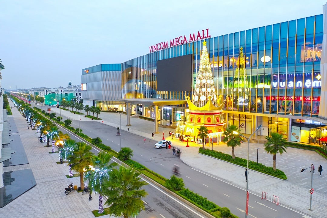 Vincom Mega Mall Hà Nội thuộc phân khu Vinhomes Ocean Park 2,3