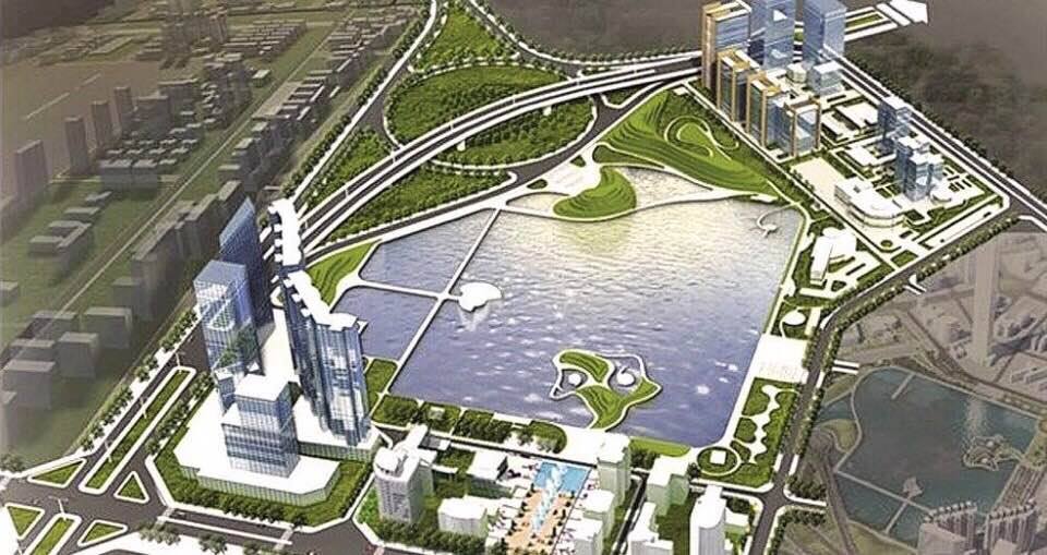 Toàn cảnh tại Vinhomes Sky Lake 