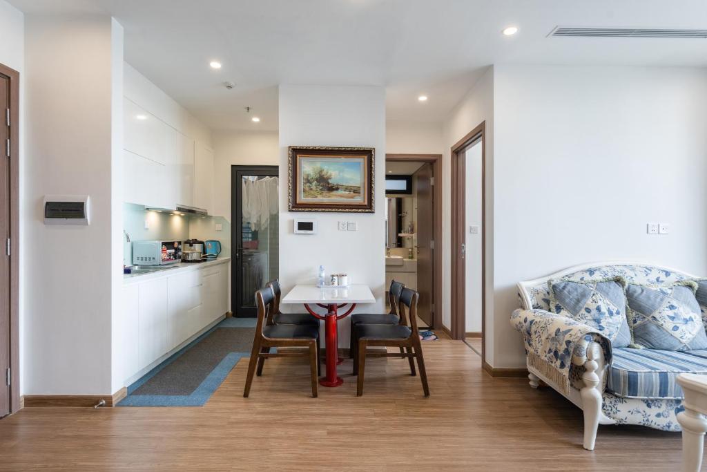 Homestay Vinhomes Sky Lake có không gian nghỉ dưỡng đẳng cấp, tiện nghi hiện đại