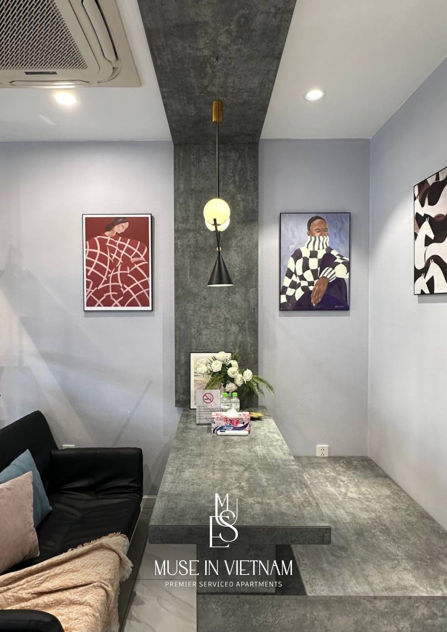 Homestay D'ElDorado Tây Hồ | Căn hộ Sandy Studio View Hồ Tây Full Nội Thất