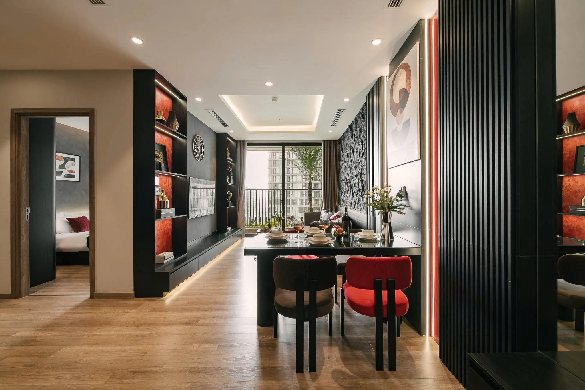 Căn hộ 2PN Luxury - Homestay ECO PARK tòa Lanmark