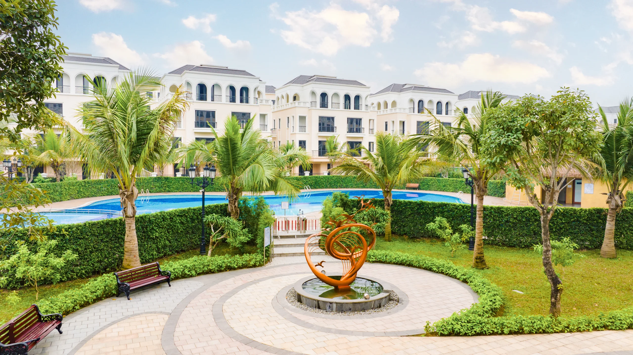Không gian sinh hoạt tham khảo khi thuê homestay Ocean Park 3 theo giờ – hình ảnh mang tính chất minh hoạ
