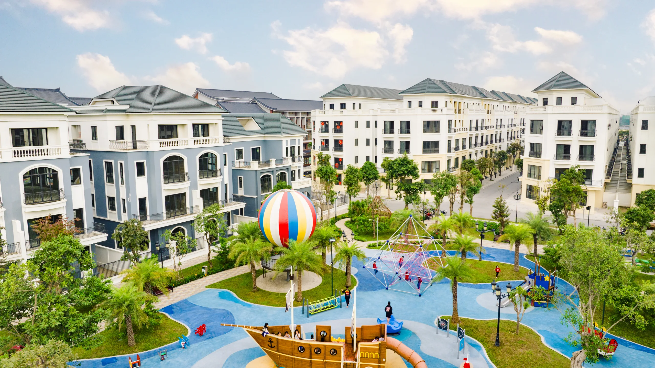 Tham khảo cảnh quan ngoài trời để chọn homestay Ocean Park theo ngân sách – hình ảnh mang tính chất minh hoạ