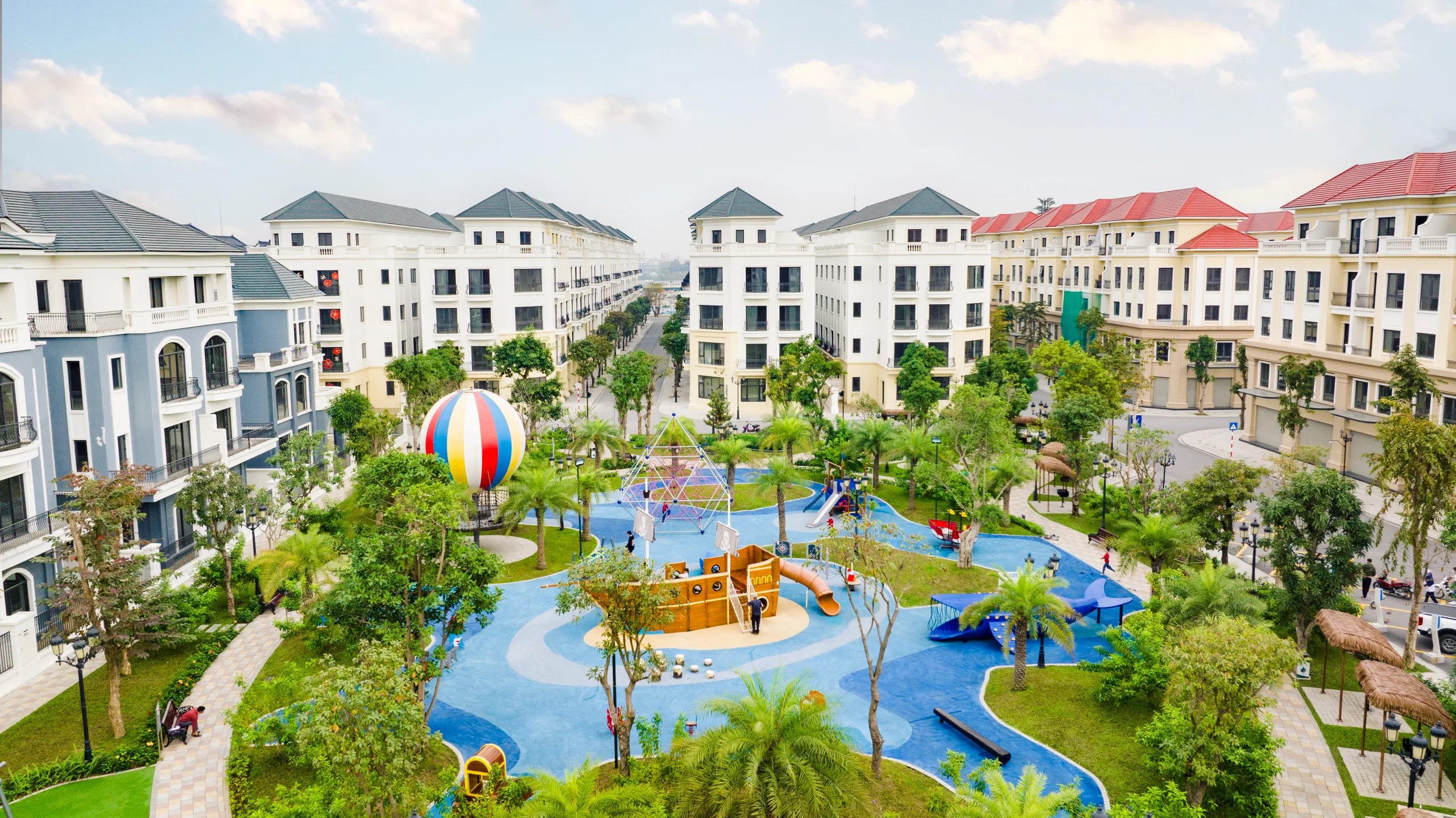 Tham khảo sân chơi khi chọn căn Ocean Park cho trẻ nhỏ – hình ảnh mang tính chất minh hoạ