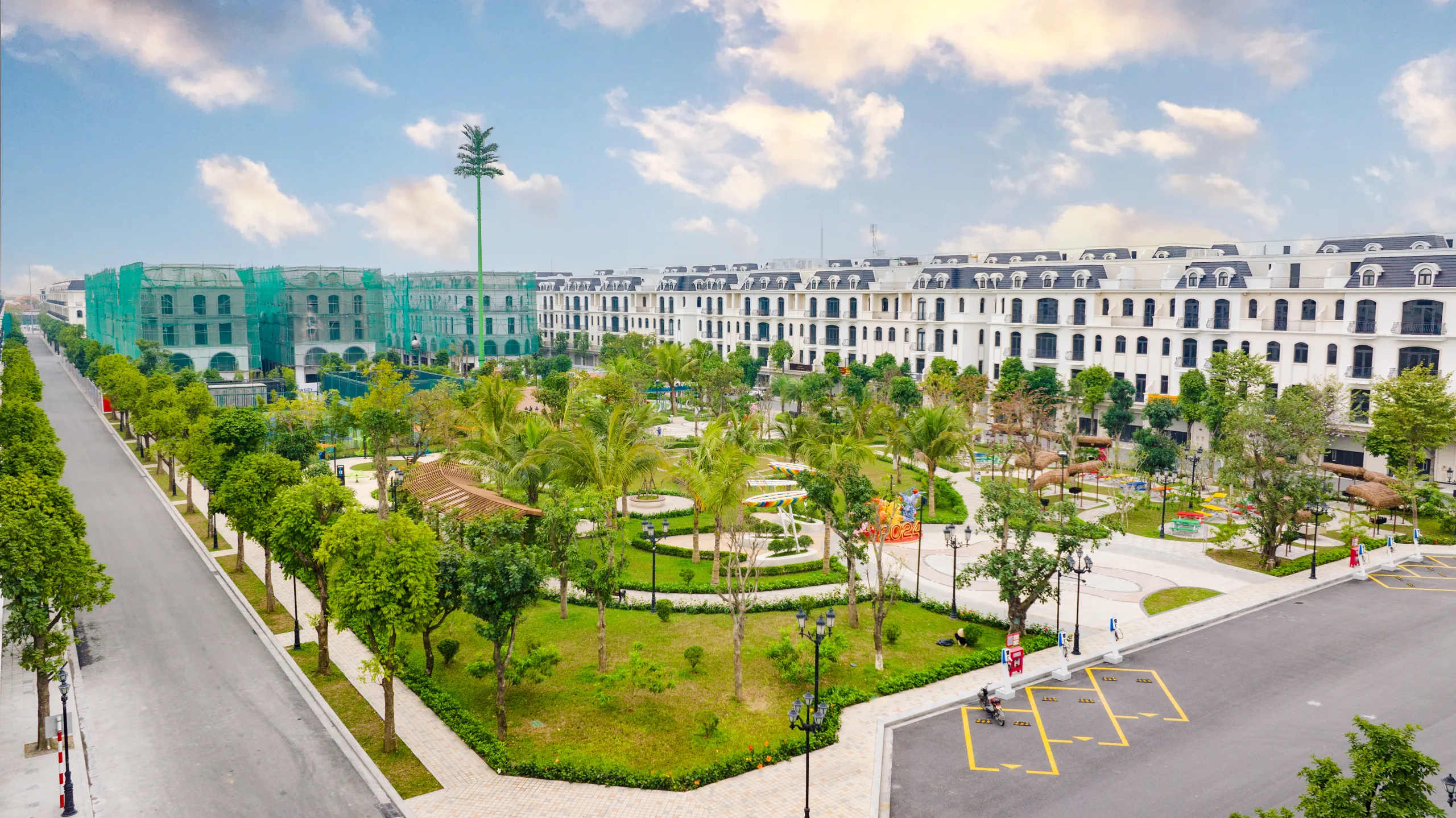 Không gian khu đô thị khi lên lịch đi Aquafield Ocean City – hình ảnh mang tính chất minh hoạ