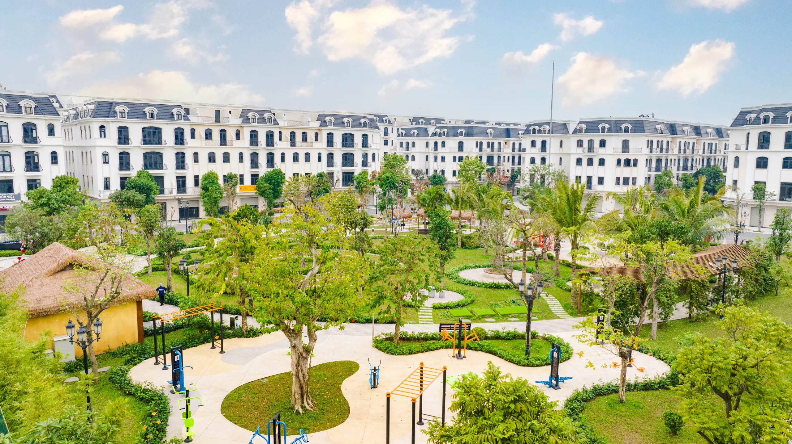 Tham khảo khu vực lưu trú khi hỏi homestay Ocean Park xuất hóa đơn – hình ảnh mang tính chất minh hoạ