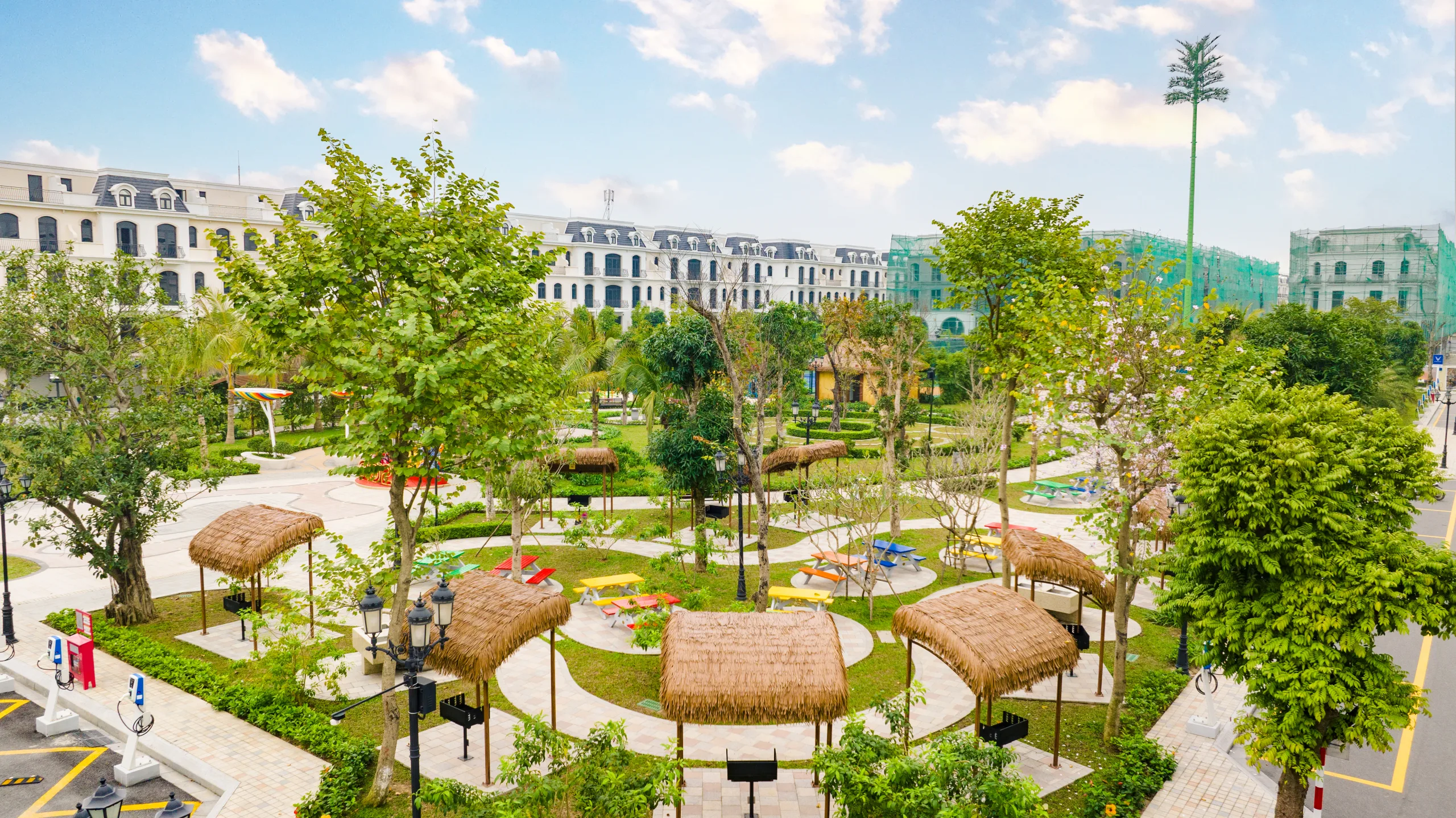 Không gian sân chơi tham khảo để chọn căn Ocean Park cho trẻ nhỏ – hình ảnh mang tính chất minh hoạ