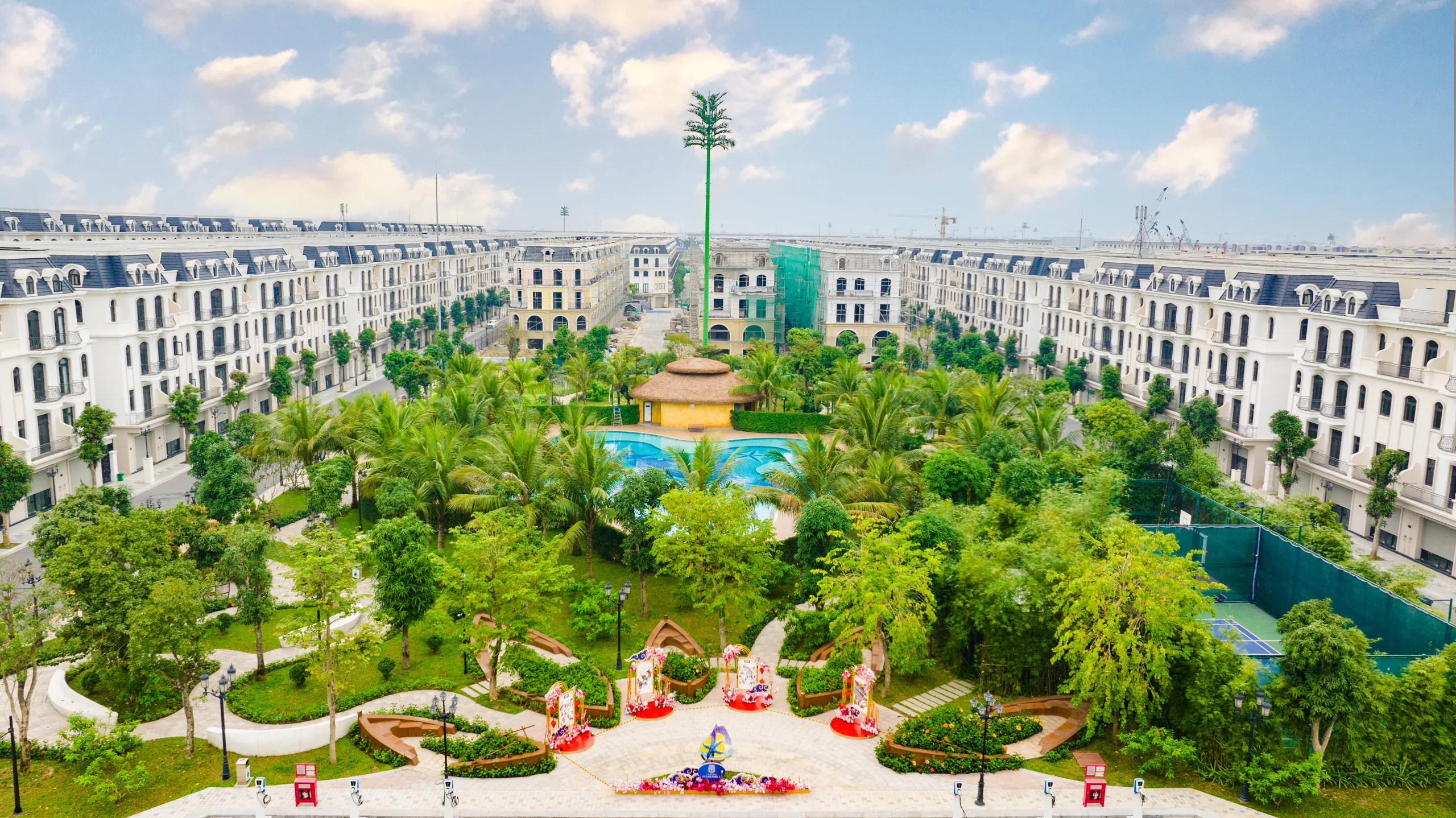Cảnh quan Công viên Sao Biển tham khảo cho khách thuê villa Ocean Park 15 20 người – hình ảnh mang tính chất minh hoạ