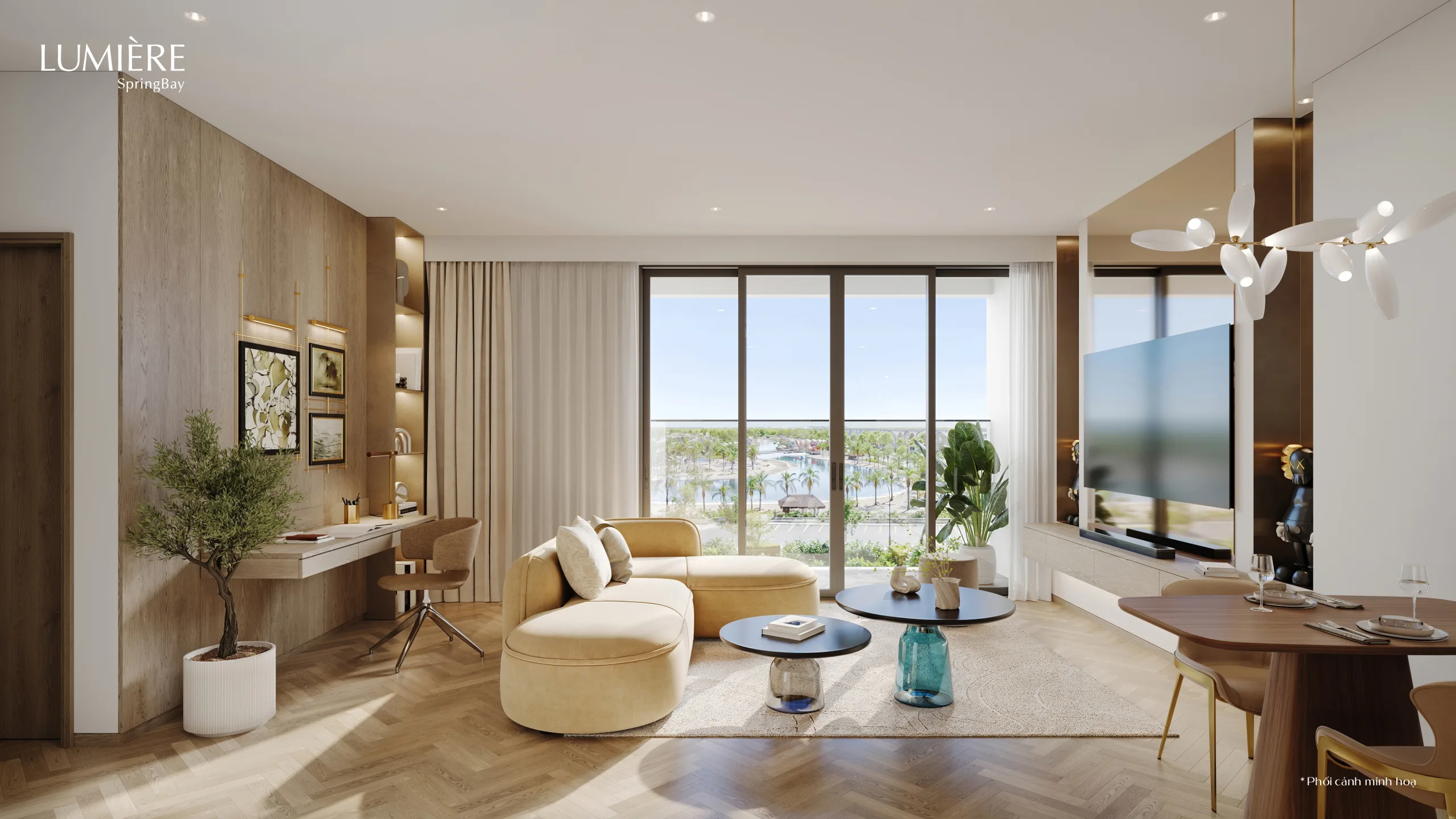 Kiểm tra nội thất khi nhận phòng: check in homestay Ocean Park cần gì – hình ảnh mang tính chất minh hoạ