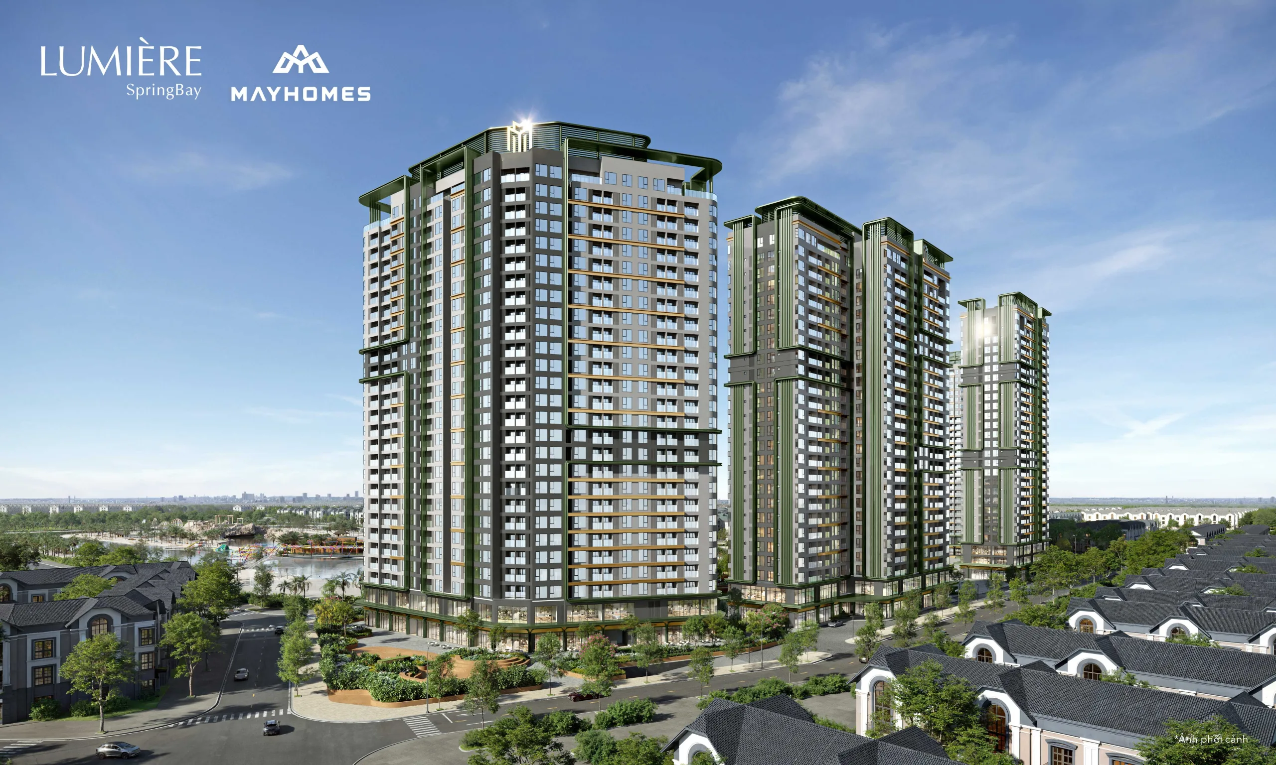 Tham khảo khu lưu trú khi tìm homestay Ocean Park 3 qua đêm – hình ảnh mang tính chất minh hoạ