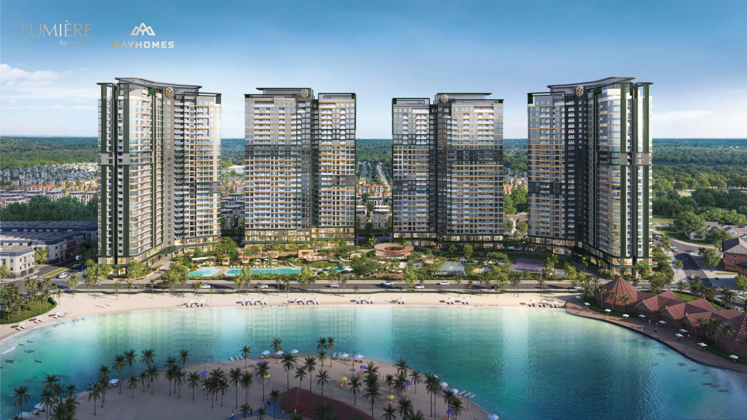 Phối cảnh kiến trúc tham khảo khi tìm homestay Vinhomes Ocean Park 2 3 – hình ảnh mang tính chất minh hoạ