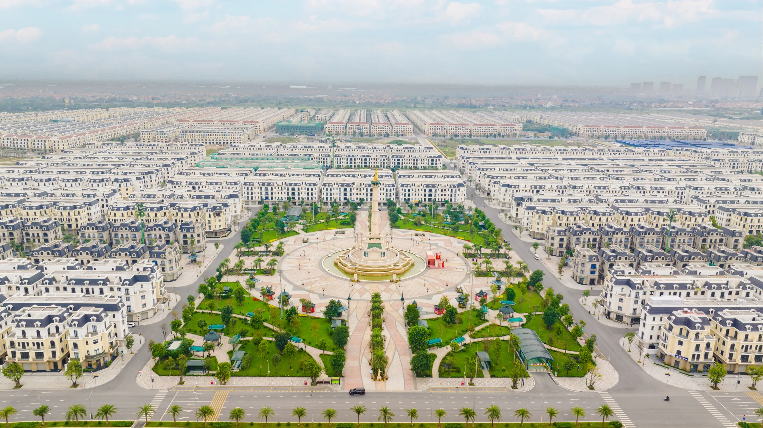 Khu vực Kinh Đô Ánh Sáng để tham khảo khi chọn căn hộ hay villa Ocean Park – hình ảnh mang tính chất minh hoạ