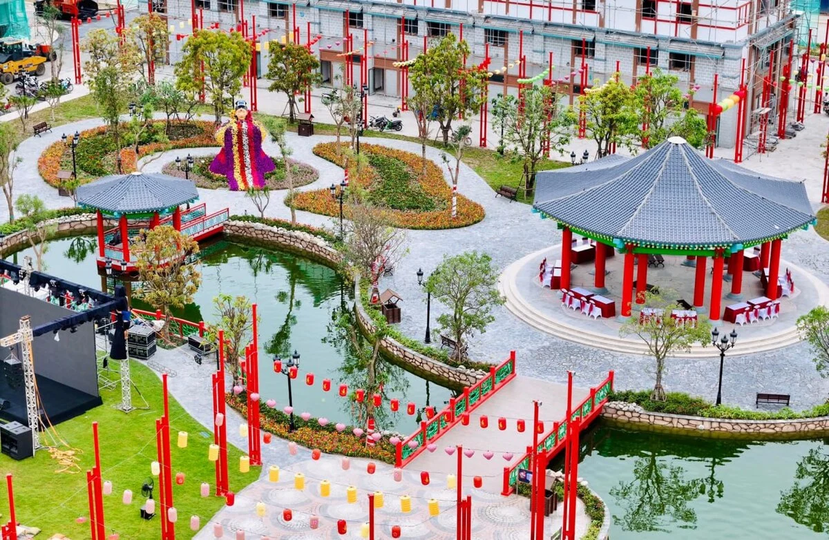 Tham khảo cảnh quan trong kinh nghiệm đi Vinhomes Vũ Yên – hình ảnh mang tính chất minh hoạ